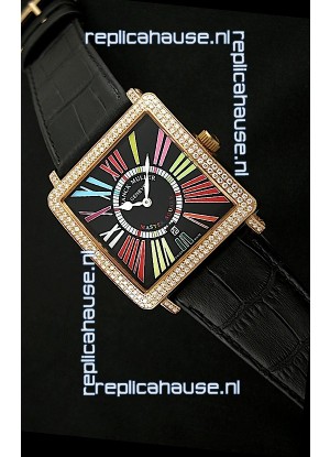 Franck Muller Master Square Swiss Replica Watch in Black Dial