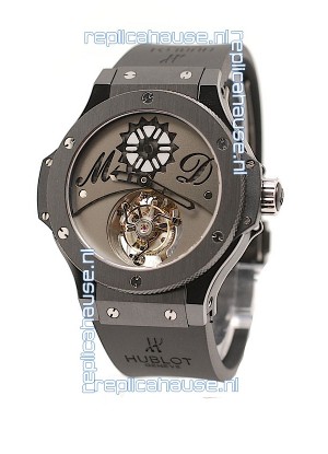 Hublot Big Bang Tourbillon MD Solo Bang Swiss Replica PVD Watch