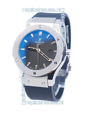 Hublot Classic Fusion Silver Watch in Steel Case