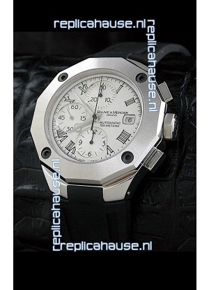 Baume & Mercier Riveria Swiss Watch in White Dial
