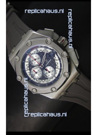 Audemars Piguet Royal Oak Offshore Michael Schumacher Quartz Movement Watch in Grey 