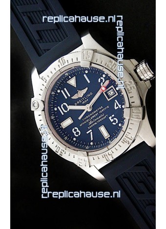 Breitling Seawolf Swiss Automatic Watch in Dark Blue Dial