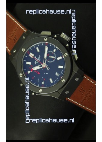 Hublot Big Bang Stainless Ceramic Case/Bezel Swiss Quartz Watch 45MM