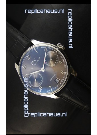 IWC Portugieser IW500703 Swiss Automatic Watch in Grey Dial - Updated 1:1 Mirror Replica 