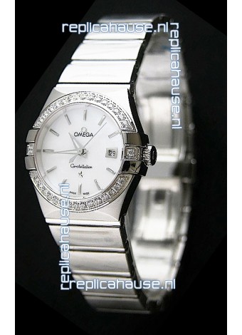 Omega Constellation Ladies Swiss Automatic Watch - 1:1 Mirror Replica 