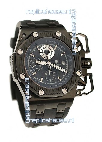 Audemars Piguet Royal Oak Offshore Survivor Swiss Chronograph Watch in Black