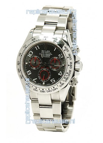 Rolex Daytona Cosmograph 2011 Edition Swiss Replica Watch in Black Dial