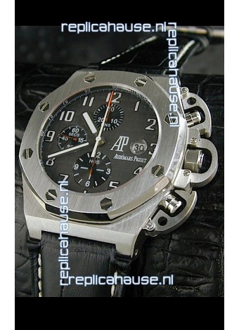 Audemars Piguet Royal Oak Watch in Black Dial - Secs hand 9 O Clock
