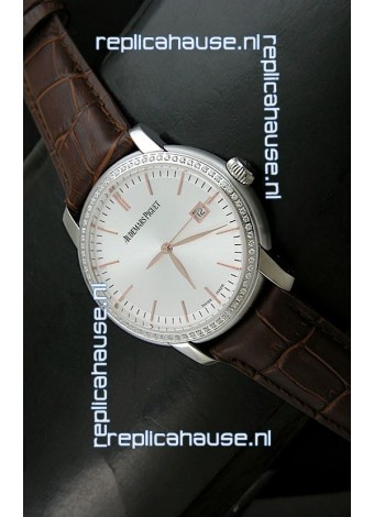 Audemars Piguet Jules Classic Swiss Automatic Watch in White Dial