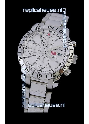 Chopard Mille Miglia GMT Swiss Replica Watch in White Dial