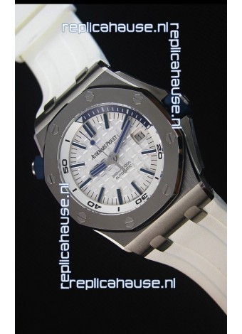 Audemars Piguet Royal Oak New Diver 1:1 Swiss Replica Watch in White
