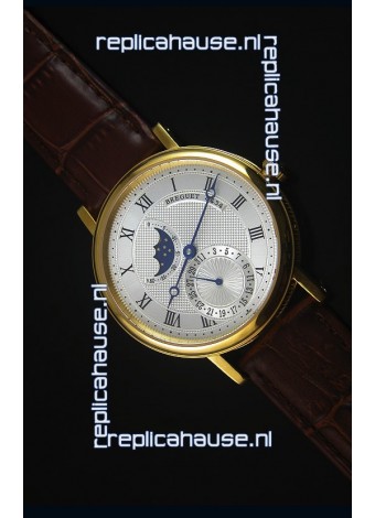 Breguet Classique Moonphase Yellow Gold Swiss Replica Watch