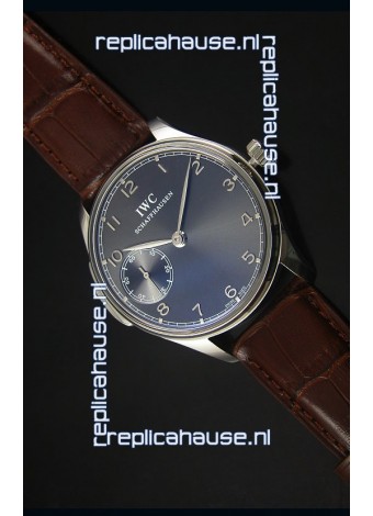 IWC Portuguese Handwind Ref# IW5242 Swiss 1:1 Mirror Grey Dial Watch