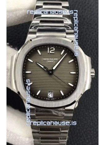 Patek Philippe Nautilus 7118/1A-011 35MM 1:1 Mirror Swiss Replica Watch in Brown Dial 