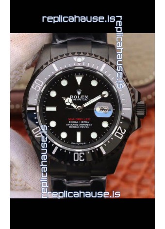 Rolex SeaDweller Deep-Sea Black Dial 50th Anniversary Edition in 1:1 Mirror Quality - PVD Casing