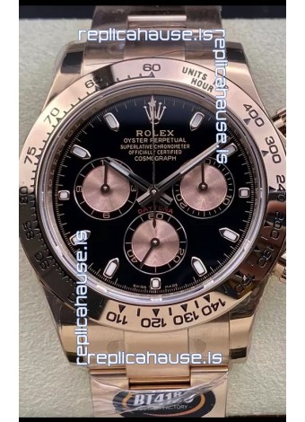 Rolex Cosmograph Daytona M116505 Rose Gold Original Cal.4130 Movement - 904L Steel Watch