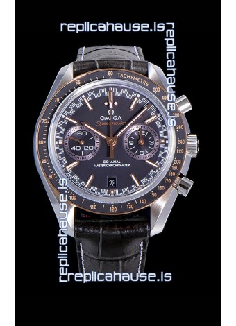 Omega Speedmaster Racing Co-Axial Master Chronograph Swiss Watch in Two Tone Bezel