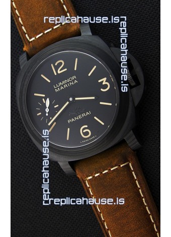 Panerai Luminor Marina Carbotech Beverly Hills Boutique Edition Swiss Replica Watch 