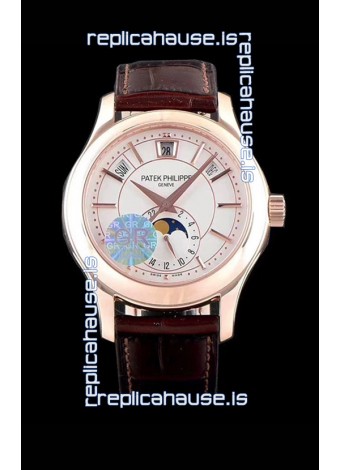 Patek Philippe 5205R-001 Complications MoonPhase 1:1 Mirror Swiss Replica Watch 