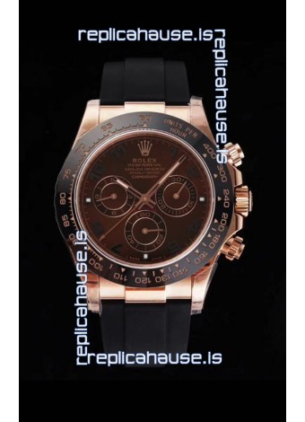 Rolex Daytona 116515LN Everose Cerachrom Original Cal.4130 Movement - 1:1 Mirror 904L Steel Watch