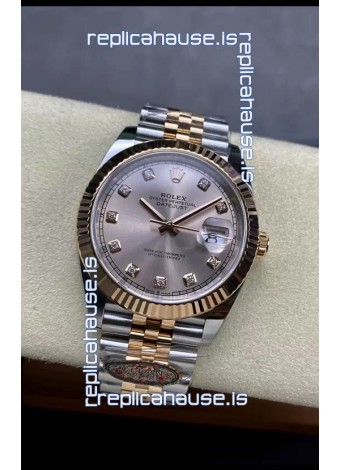 Rolex Datejust 126331 41MM ETA 3235 Swiss 1:1 Mirror Replica Watch in Rose Gold 904L Steel