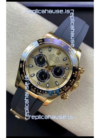 Rolex Cosmograph Daytona M116518LN-0048 Yellow Gold Original Cal.4130 Movement - 904L Steel Watch