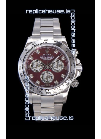 Rolex Daytona Stainless Steel Watch with Original Cal.4130 Movement - 1:1 Mirror 904L Steel Watch