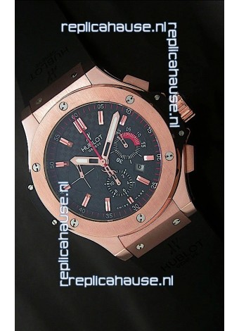 Hublot Big Bang Limited Edition Swiss Replica Watch in Rose Gold Case