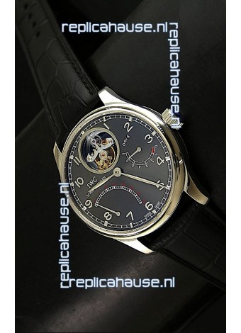 IWC Portugese Mystere TourbillonSwiss Replica Watch in Grey Dial