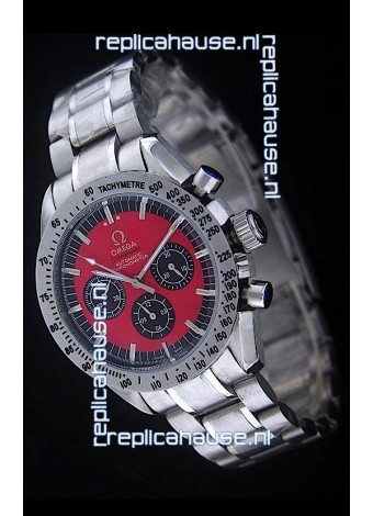 Omega Speedmaster Racing Michael Schumacher Edition Watch in Red Dial