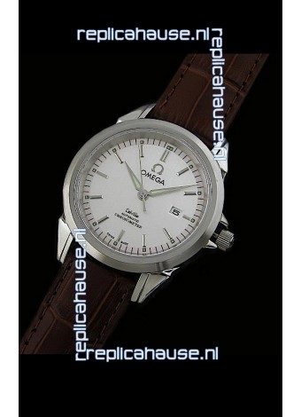 Omega De Ville Co Axial Automatic Watch in White