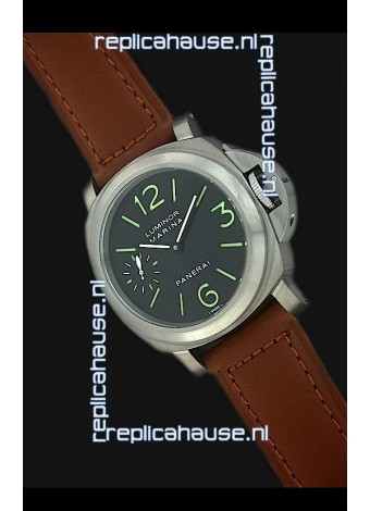 Panerai luminor marina Titanium Casing Swiss Watch