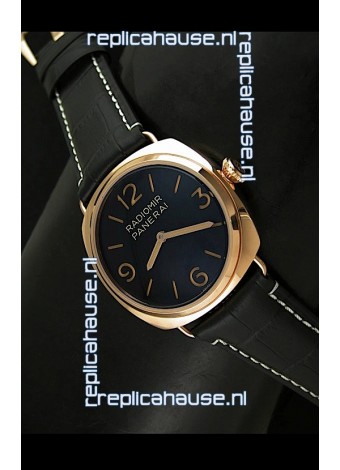 Panerai Radiomir Special Ed Watch - Pink Gold Case - 1:1 Mirror Replica