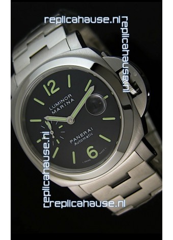 Panerai Luminor Marina PAM299K Swiss Watch in Steel Strap