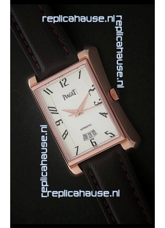 Piaget Tie Emperador Swiss Watch in White Dial