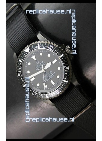 Rolex Pro Hunter Submariner Swiss Replica Watch in Carbon Bezel