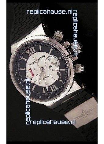 Ulysse Nardin No.239 Swiss Automatic Watch in Black&White Dial