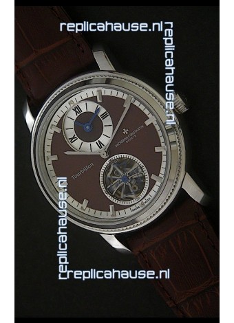 Vacheron Constantin Malte Tourbillon Japanese Watch in Brown Dial