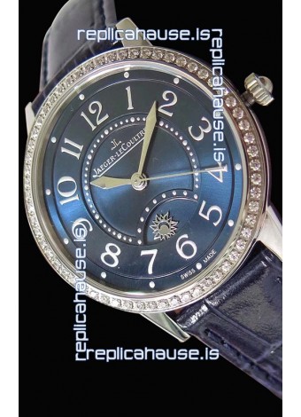 Jaeger-LeCoultre Rendez-Vous Steel Night & Day Medium 1:1 Mirror Swiss Watch 