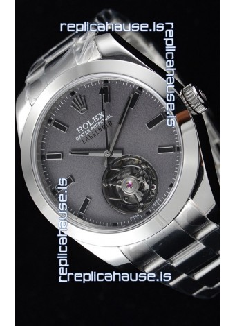 Rolex Milgauss LABELNOIR Tourbillon Swiss Replica Watch Steel Case