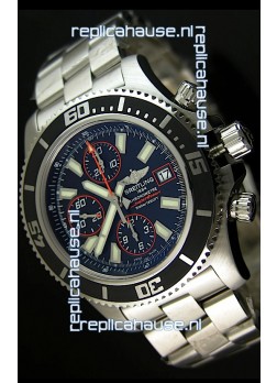 Breitling SuperOcean Abyss Swiss Chronograph Replica Watch - 1:1 Mirror Replica - 44MM Orange Markers