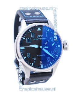 IWC Big Pilot Swiss Replica Watch in Dark Blue Dial