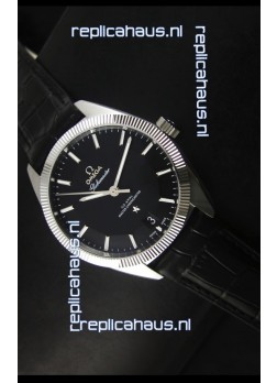 Omega Globemaster Co-Axial Swiss Black Dial Stainless Steel - 1:1 Mirror Replica Watch