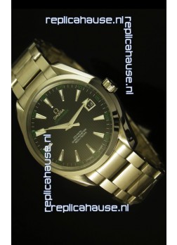 Omega Seamaster Aqua Terra Co-Axial Swiss Watch Black Dial