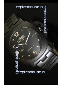 Panerai Luminor GMT PAM441 Ceramica Watch - DLC Coated Edition