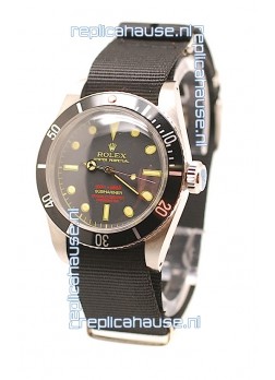 Rolex Submariner Swiss Watch Nylon Strap Watch