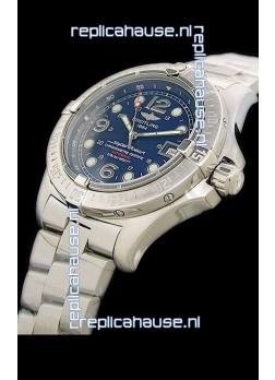 Breitling Superocean Steelfish Swiss Replica Watch in Blue Dial