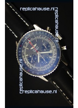 Breitling Navitimer 01 Grey Dial Steel Case  1:1 Mirror Swiss Replica Watch