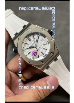 Audemars Piguet Royal Oak  1:1 Ultimate Swiss Replica Watch White Dial Cal.3120 Movement