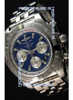 Breitling Chronomat B01 Blue Dial Swiss Replica Watch 1:1 Mirror Replica Edition 